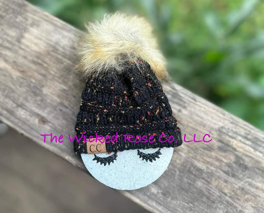 Eyelash CC Beanie Car Freshie