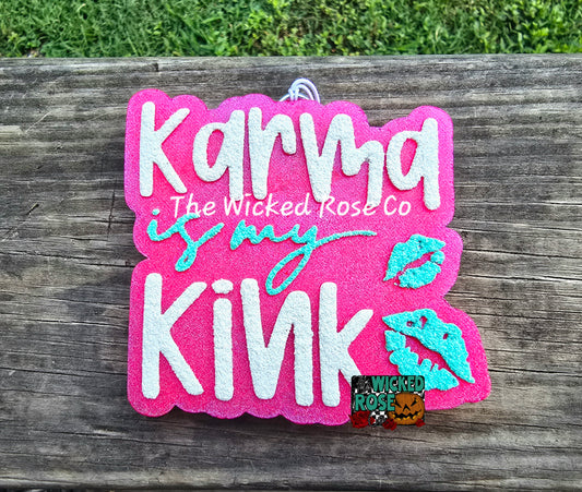Karma Is My Kink Car Freshie