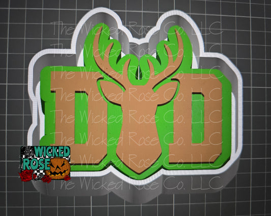 Dad Buck Silicone Freshie Mold