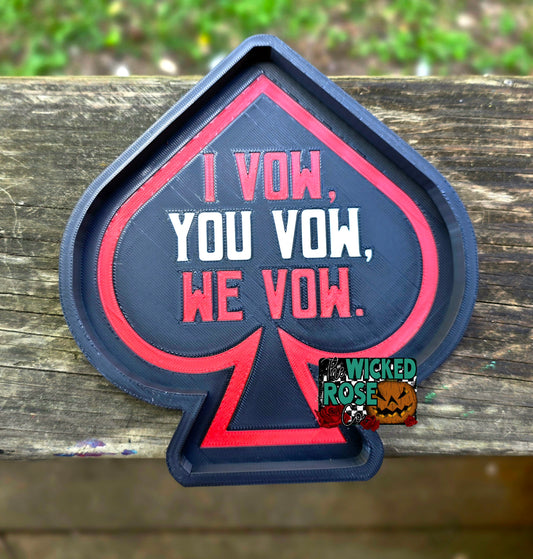 IVYVWV Spade Trinket Tray