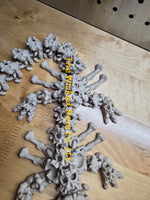 3D Printed Articulated Hollow Bone Dragon