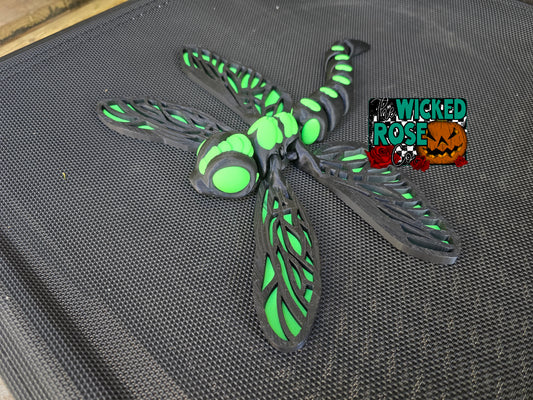 3D Printed, Articulated Dragonfly