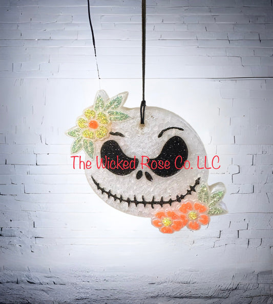 Floral J@ck Skell!ngton Car Freshie