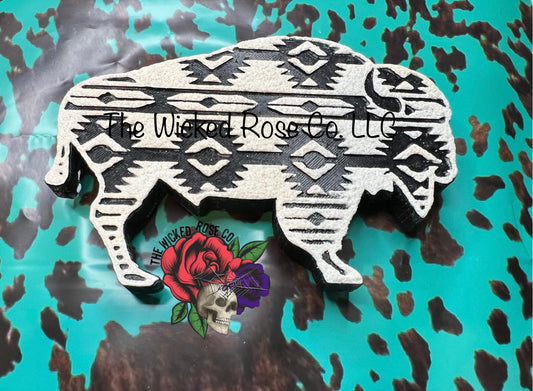 Aztec Buffalo Car Freshie