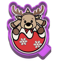 Reindeer Christmas Ornament