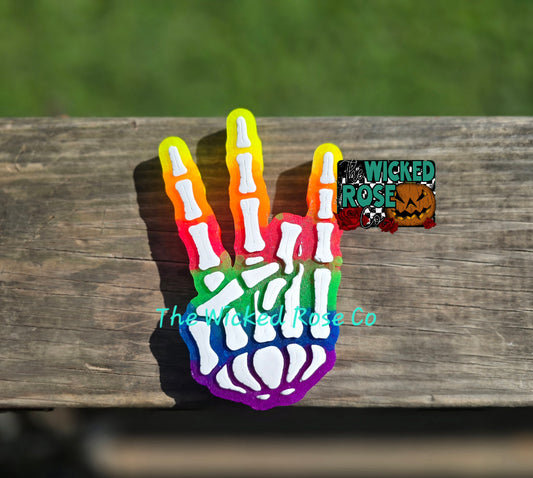 Shocker Skellie Hand Car Freshie
