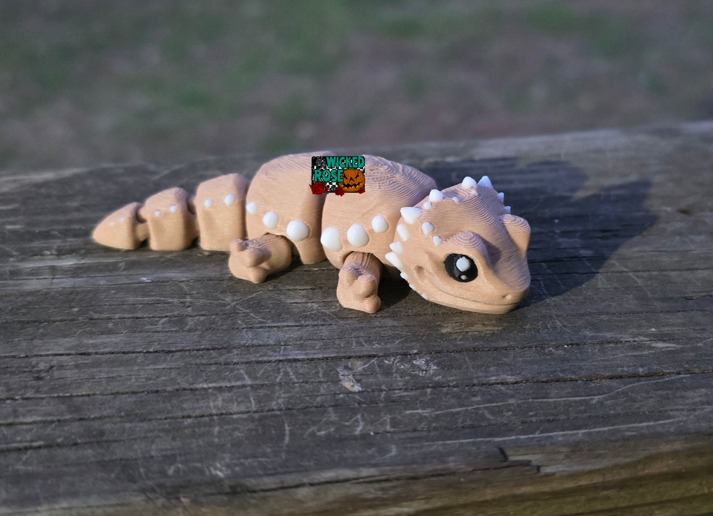 3D Printed, Articulated, Mini Bearded Dragons