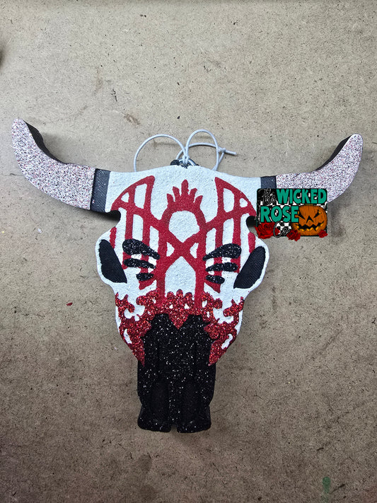 ST Bull Skull - Volcano Capri Blue