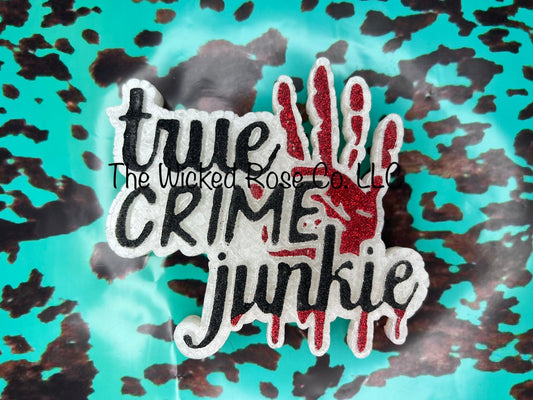 True Crime Junkie Car Freshie
