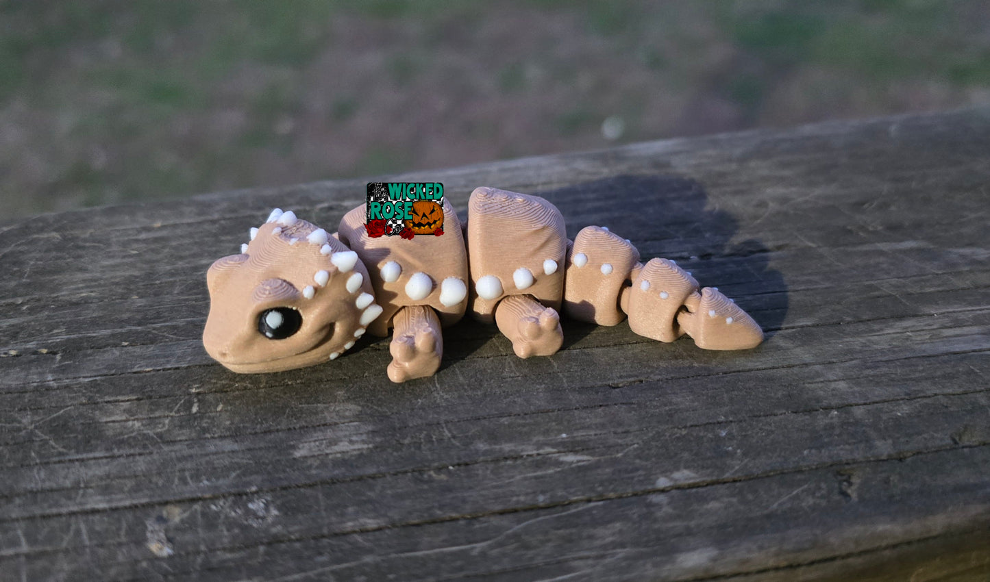 3D Printed, Articulated, Mini Bearded Dragons