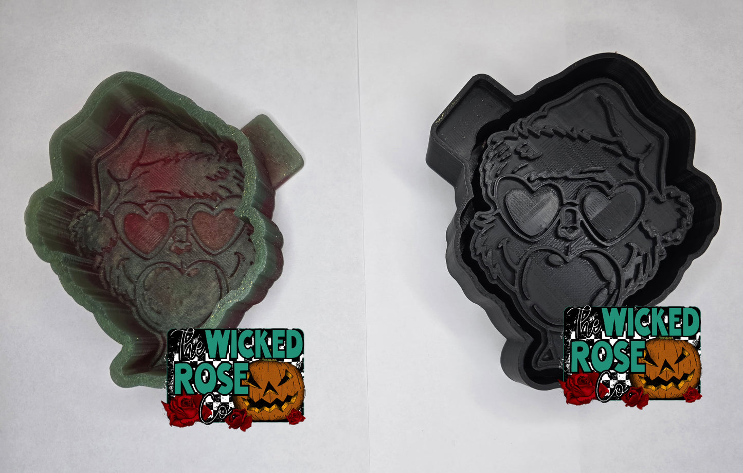 Gr!nch Bubblegum 3D Printed Freshie Housing
