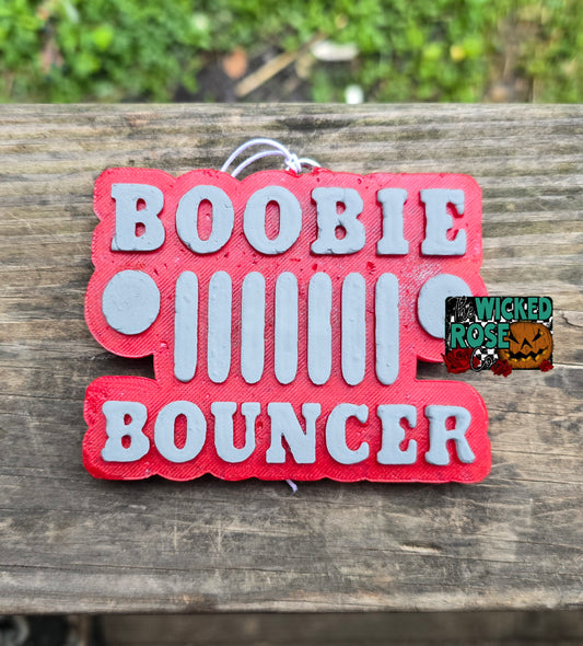 Boobie Bouncer Car Freshie