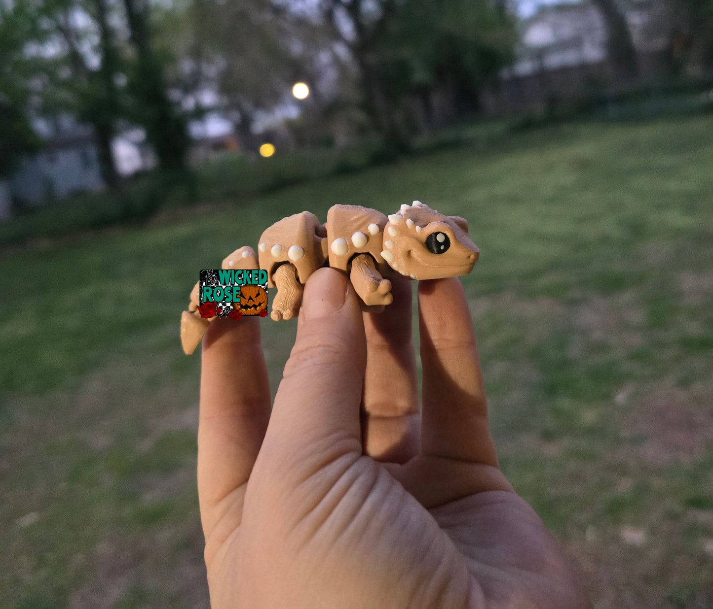 3D Printed, Articulated, Mini Bearded Dragons