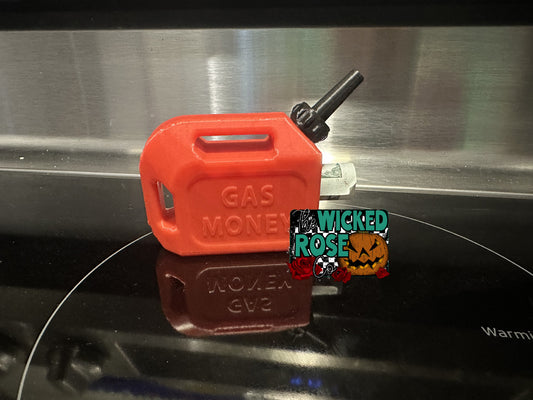 3D Printed Gas Can Money Holder "Gas Money"