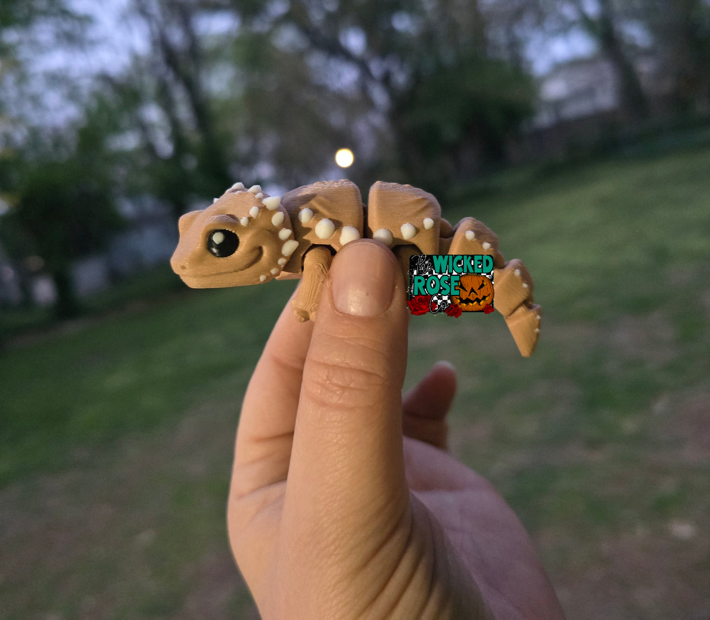 3D Printed, Articulated, Mini Bearded Dragons