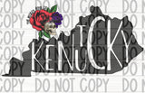 Kentucky State Vinyl Window Decal