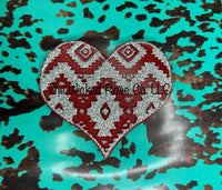 Aztec Heart Car Freshie